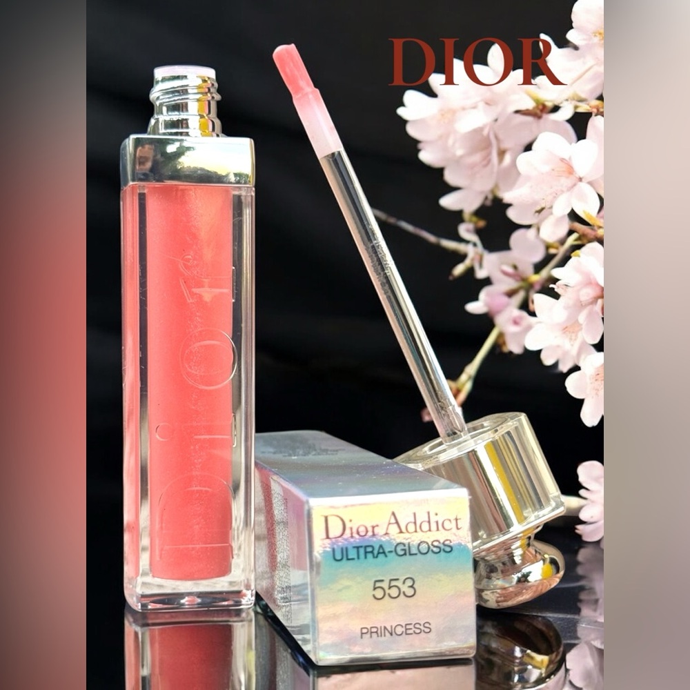 DIOR ADDICT ULTRA-GLOSS 553 PRINCESS HYDRA-PLUMPING LIPGLOSS. NEW IN BOX. - Picture 8 of 9